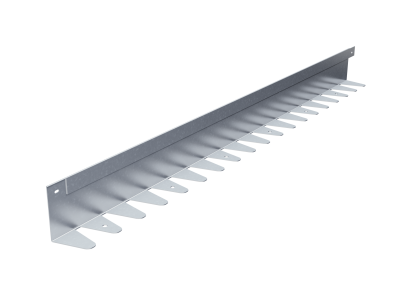 Бордюр Gidrolica Line Steel L-образный из оцинкованной стали 1200х80х70х1,5мм