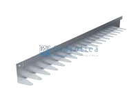 Бордюр Gidrolica Line Steel L-образный из оцинкованной стали 1200х80х70х1,5мм