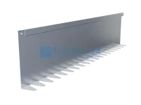 Бордюр Gidrolica Line Steel (Лайн Стил) L-образный из оцинкованной стали 1200х280х70х1,5мм